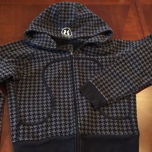 Lululemon houndstooth scuba hoody!